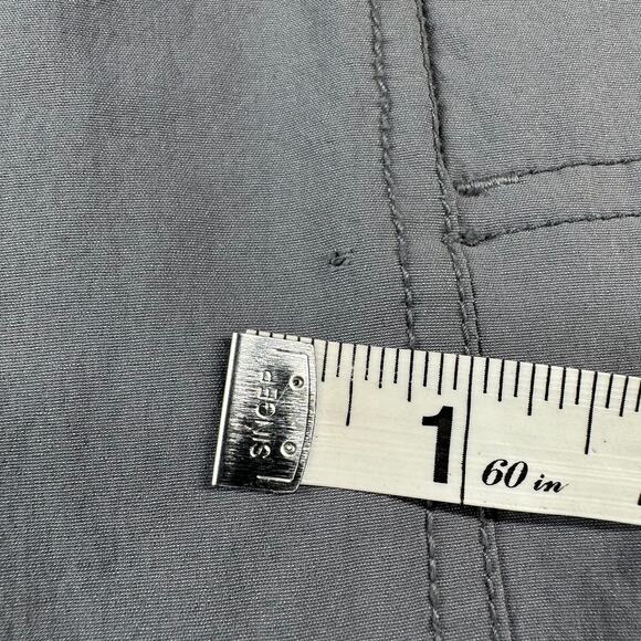 Athleta Pants Womens 4 Gray Palisade Cropped Hiking Athletic Outdoor Active - Picture 11 of 12